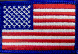 US flag patch